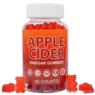 Private Label Dietary Supplement Apple Cider Vinegar Gummies as fat burner